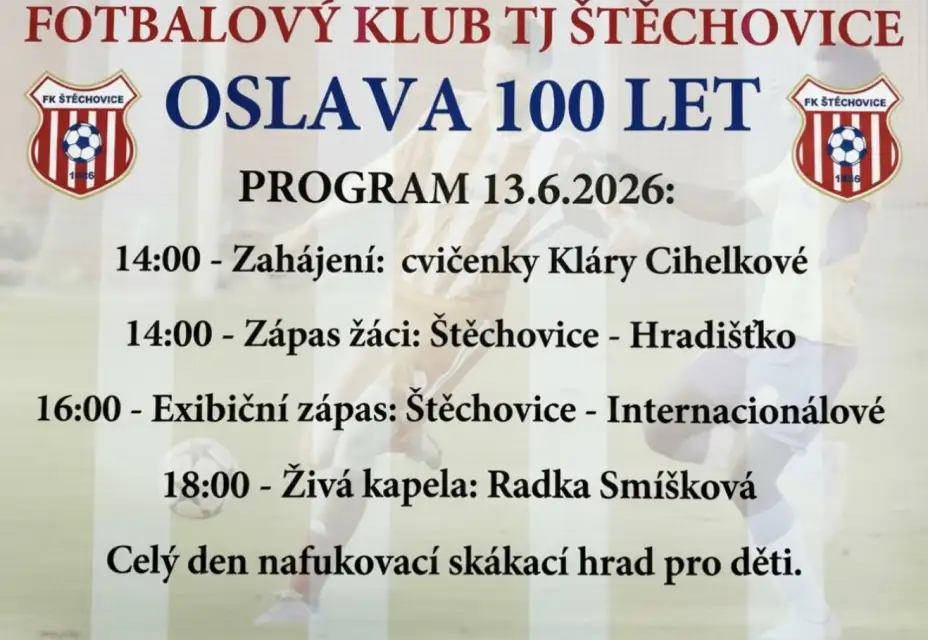 Oslava 100 let Štěchovic.